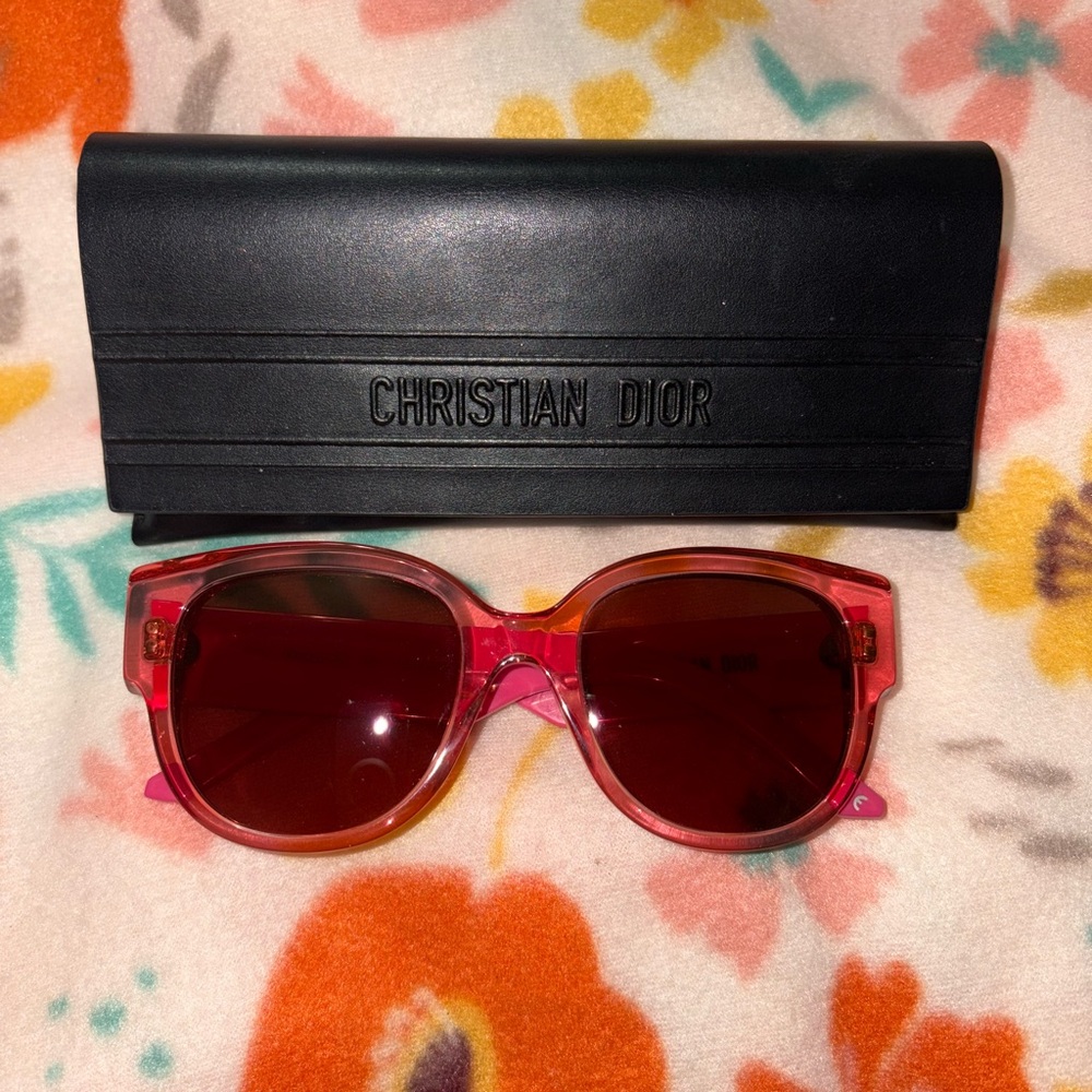 Christian Dior Hot Pink Women's Sunglasses